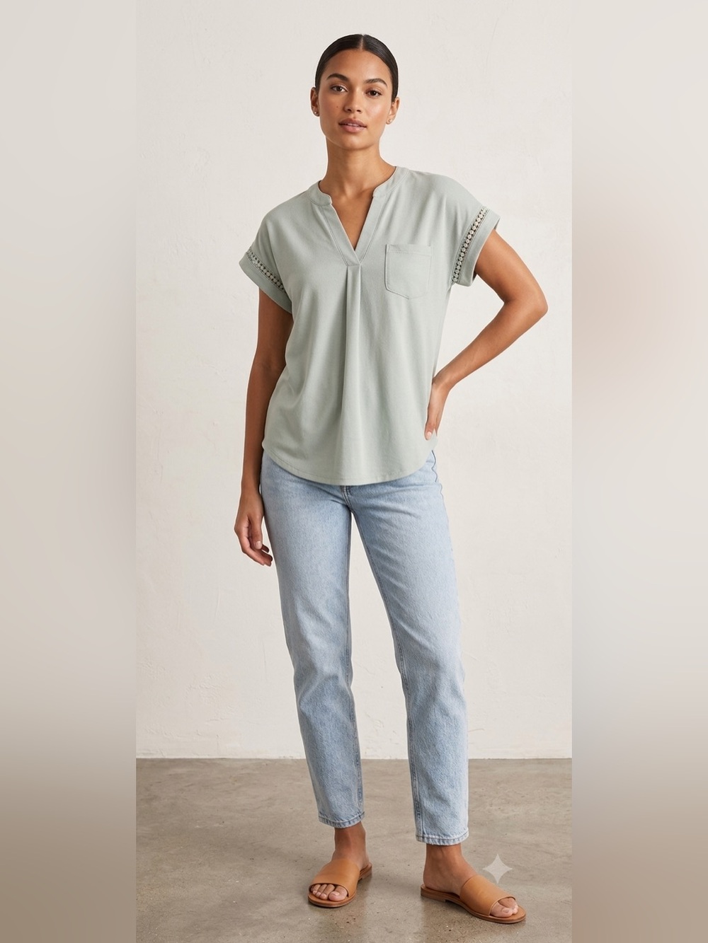 Sweet Wanderer || Womans Light Blue Women's blouse size S